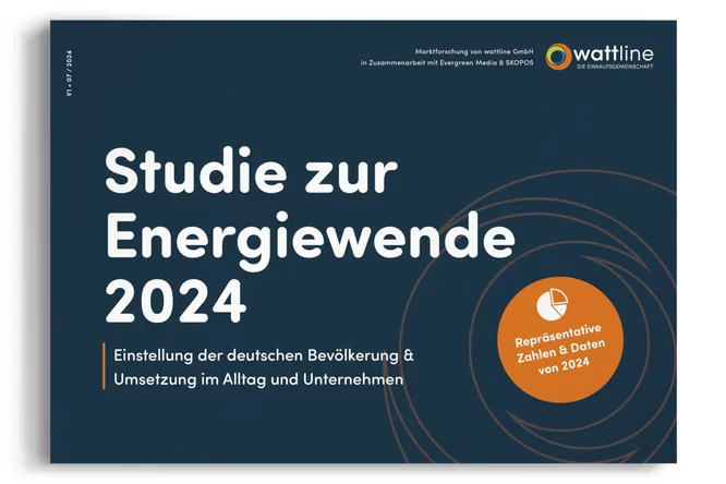 Cover der Studie zur Energiewende 2024